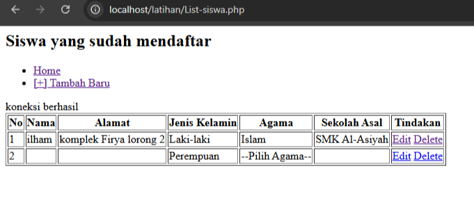 Preview Formulir